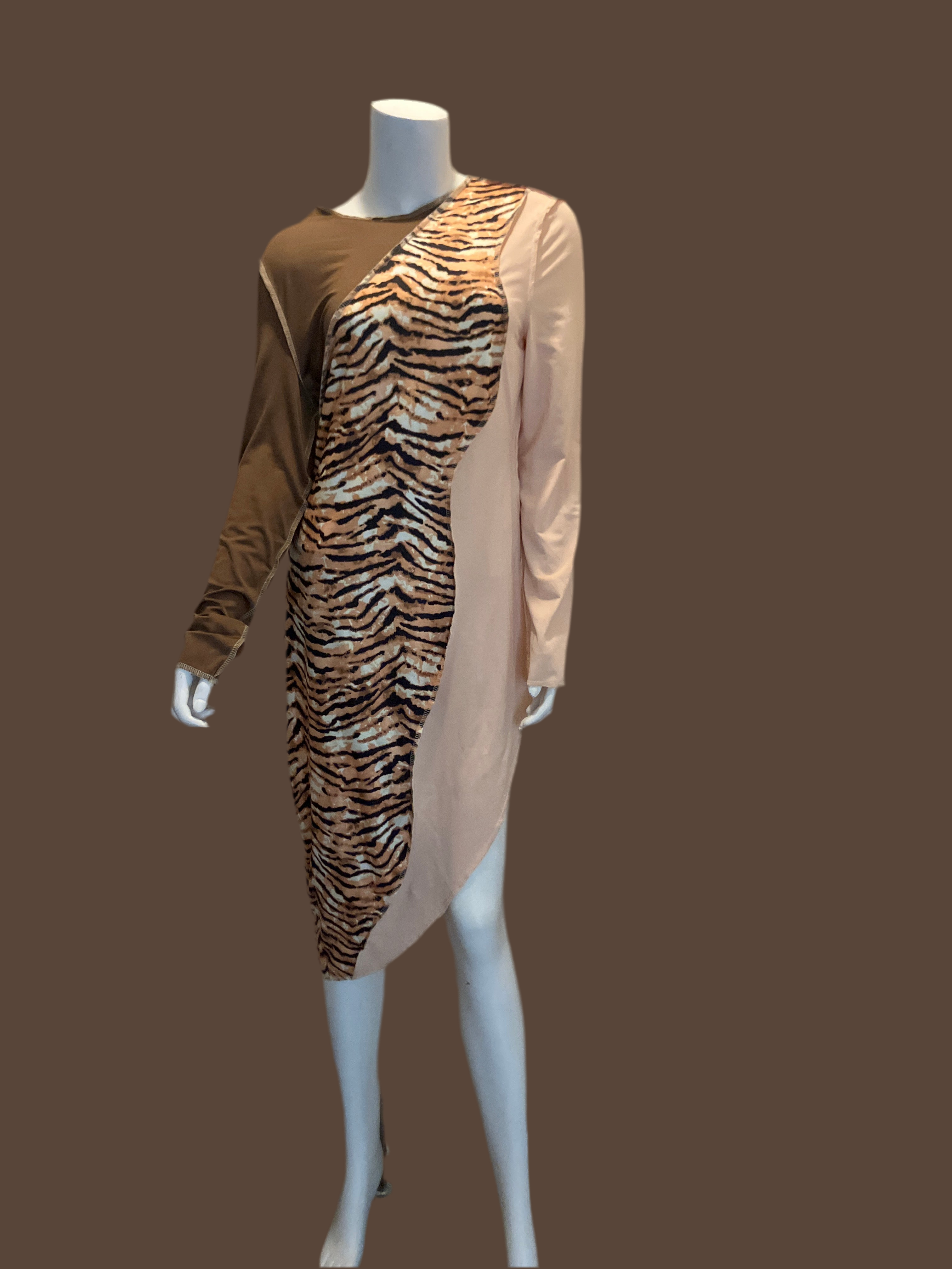 Animal print dress