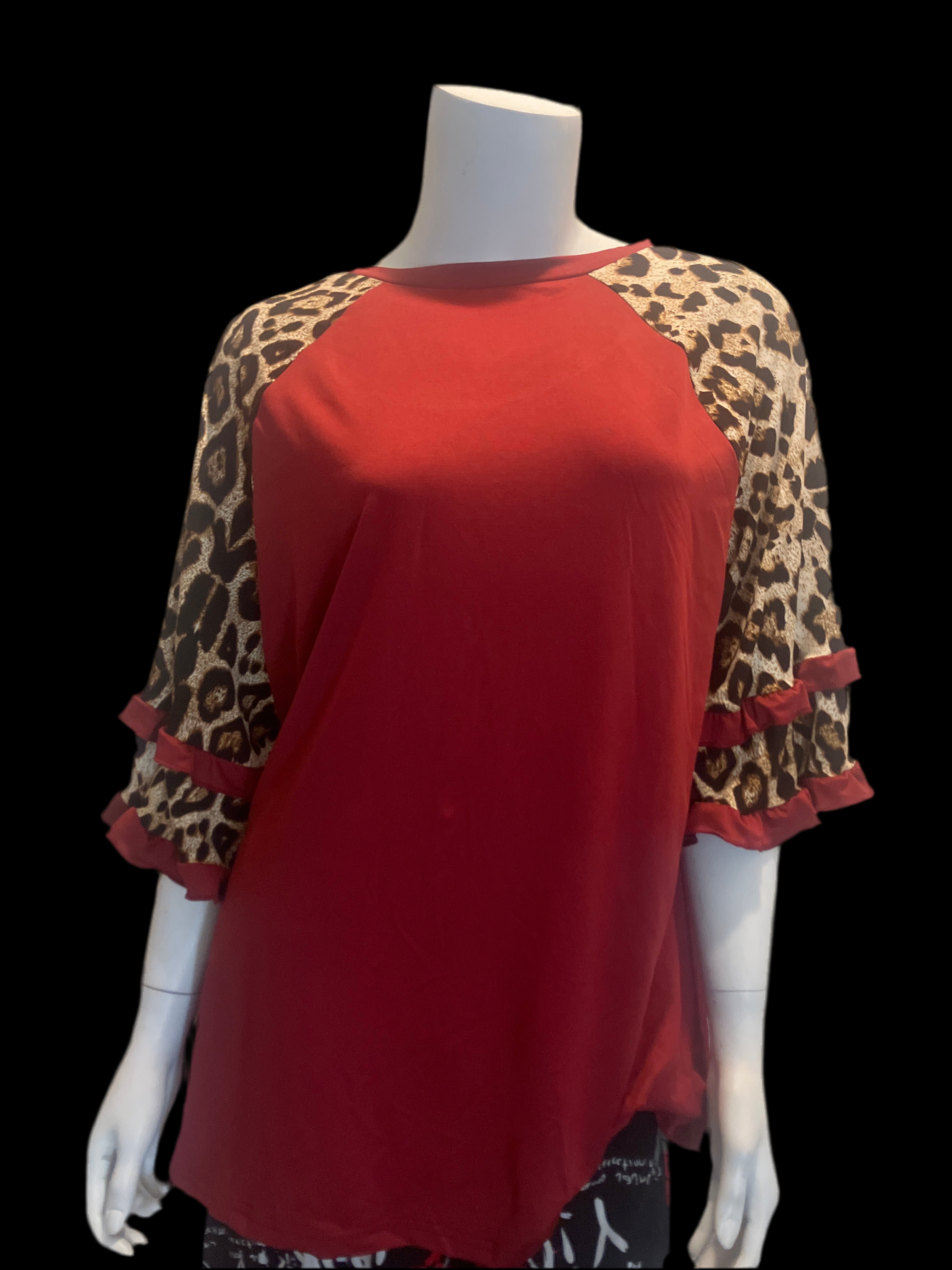 Cheetah blouse